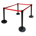 Made In China Safety Door Barrier Crowd Control Belt Barrier, Traffic Facility Telescopic Barrier Fence